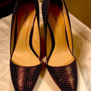 Bronze Studded Heels, Vince Canute